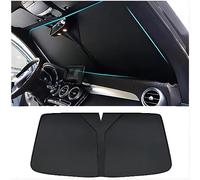 REIJAX Pare-Soleil de Pare-Brise Avant de Voiture pour Audi A5 Coupe/Cabriolet 2006-2016, Couverture Pare Soleil Fenêtre Avant Auto Housses de Soleil Anti UV Auto Accessoires,B-Black