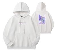 REIK BTS Kpop Hoodies Busan World Tour à capuche pour femme Yet to Come Korea Hip Hop Pullover Sweatshirts, Busan Blanc, M