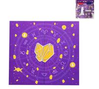 Reiki Boîte cadeau compte à rebours en cristal pour Halloween, la magie de la guérison et du transfert d'énergie, 24 jours de pierres Reiki, collection magique, calendrier de compte à rebours en