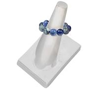 Reiki Crystal Products Améthyste, Citrine, Quartz Rose, Œil de Tigre, Jade Vert, Bague Pierre de Lune | Bague Pierre | Bague en Cristal | Perles de Pierre de Cristal Anneaux Taille Unique Adulte