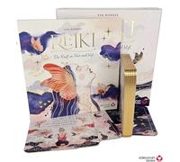 Reiki - Die Kraft im Hier und Jetzt: 32 Karten mit Goldfolie und Goldschnitt, Stülpdeckelschachtel mit Goldprägung und 144-seitiges Buch