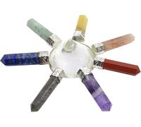 Reiki Energy Charged 7 Chakra Healing Crystal Gemstone Powerful Energy Generator improves your professional life , business and job by Gracy Jewels