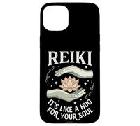 Reiki It's Like A Hug for Your Soul Guérison des Chakras Coque pour iPhone 15 Plus