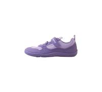 Reima Barefoot-Schuhe Telmin Junior (5400176A-6980) Chaussures basses pour enfant en tissu avec fermeture élastique ultra légères Bleu marine, lilas, 31 EU