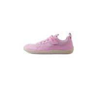Reima Barefoot-Schuhe Telmin Junior (5400176A-6980) Chaussures basses pour enfant en tissu avec fermeture élastique ultra légères Bleu marine, rose clair, 32 EU