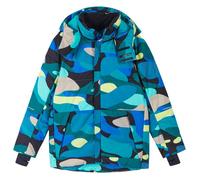Reima - Kid's Down Jacket Ranua Print - Doudoune - 110 - aquatic blue