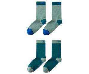Reima - Kid's Parit Socks - Chaussettes en laine mérinos - EU 19-21 - dark teal