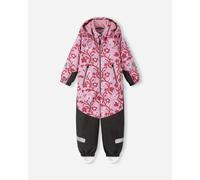 Reima - Kurikka - Combinaison enfant Grey Pink / Flower - Taille de l'enfant 116 cm