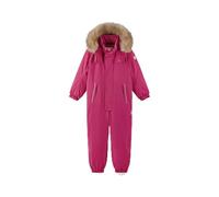 Reima Stravanger Combinaison d'hiver (5100110A-4820) pour enfants avec capuche, rose, imperméable et respirante, coupe-vent, confortable, Rose profond, 110