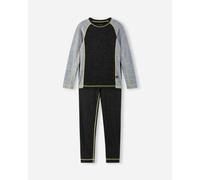 Reima - Taitoa - Sous-vêtement thermique enfant Black Melange - Taille de l'enfant 90 cm