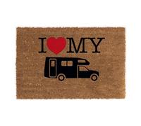 Reimo Paillasson 50 x 25 cm en coco pour camping-car, camping