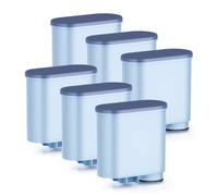 Reimol Pack de 6 filtres à eau pour cafetière compatible avec Philips AquaClean, filtre pour machine à expresso 3200, adapté aux cafetières automatiques, filtre anti-calcaire dédié (CA6903) Bleu