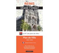 Reims - Plan de ville grand format | Blay Foldex