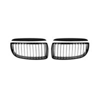 Rein Grille Pour BMW Série 3 E90 E91 2005-2008 330i 335i Grilles Pare-chocs Avant Calandre Avant Double Barre(Single-Glossy Black)