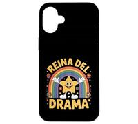 Reina Del Drama Divertida y Sarcástica avec Mucha Actitud Coque pour iPhone 16 Plus