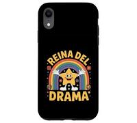 Reina Del Drama Divertida y Sarcástica avec Mucha Actitud Coque pour iPhone XR