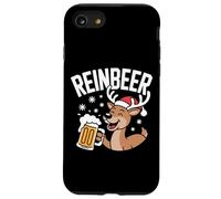 Reinbeer Renne Buvant la Joie de Noël Coque pour iPhone SE (2020) / 7/8