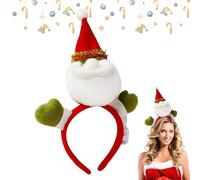 Reindeer Hair Headbands - Christmas Cute Bell Accessory, Holiday Head Buckle, Festive Party Costume Tool | Fun Dress Up Favor, Ideal for Kids Adults Holiday Celebration Christmas Event