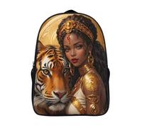 reine 3d imprimé sacs d'école pour ado et adultes unique tigre sac à dos 2 compartiment filles garçons cartable scolaire-16,pour les voyages les affaires