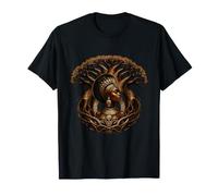 Reine Africaine Mélanine Afro Beauté Ancestrale Racines T-Shirt