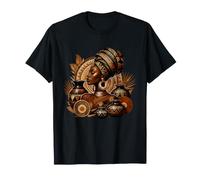 Reine Africaine Mélanine Beauté Tribal Heritage T-Shirt