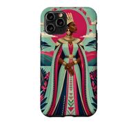 Reine Africaine Royale Portant Une Couronne ornée Originale Coque pour iPhone 11 Pro