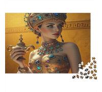 Reine Arabe Fantasy Puzzle 1000 Pièces Adulte sans Poussière, Jeu De Puzzle À Assembler Soi-même Ultra Difficult Puzzle pour Un Jeu De Puzzle De Fête, pour Les Amateurs D'énigmes