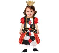 Reine de conte de fées Couronne de cœur Costume de bébé Carnaval Mardi gras Set de costumes de fête Robe Brillance magique Tenue de fantaisie Vestiaire pour enfants Journée mondiale du livre Fête des