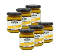 Reine de Dijon - Lot 6x Moutarde au miel - pot 220g