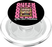 Reine de la Machine à sous Casino 777 Girl Mom PopSockets PopGrip pour MagSafe