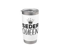 Reine de la Pâque du Seder Gobelet isotherme en acier inoxydable double paroi
