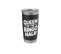 Reine de la salle de bingo - Bingo Gobelet isotherme en acier inoxydable double paroi