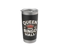 Reine de la salle de bingo - Funny Bingo Gobelet isotherme en acier inoxydable double paroi