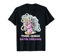 Reine des Boucles Rêves Satinés Fantaisie Numérique T-Shirt