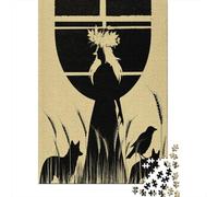 Reine des fées des moissons dans Un Champ de blé 1000 Pièces, Puzzle Impossible pour Adultes, Cadeaux, pour Enfants70x50cm/1000pcs
