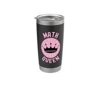 Reine des mathématiques - Mathématicienne féminine, mathématicienne pour filles, autonomisation Gobelet isotherme en acier inoxydable double paroi