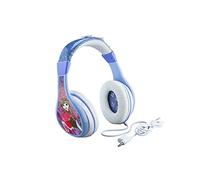 eKids Casque arceau enfant La Reine des Neiges 2 FR-140 filaire limiteur de volume – Bleu