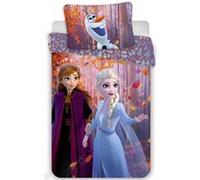 Reine des Neiges 2 Magique - Parure de lit - Housse de Couette Coton Rose G