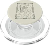 Reine des Princesses étoilée à Minuit avec hénin et Poignard PopSockets PopGrip pour MagSafe