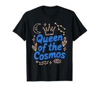Reine du Cosmos étoiles Fille du Zodiaque Amoureux de T-Shirt