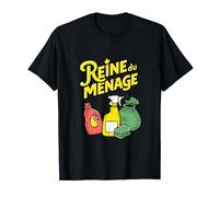 Reine du ménage idée agent de nettoyage accessoire déco T-Shirt