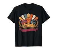 Reine du Repas Partage Vintage Nourriture Communaute T-Shirt