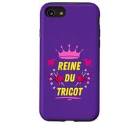 Reine du Tricot Couture Aiguilles Loisir Créatif Mamie Coque pour iPhone SE (2020) / 7/8