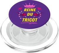 Reine du Tricot Couture Aiguilles Loisir Créatif Mamie PopSockets PopGrip pour MagSafe