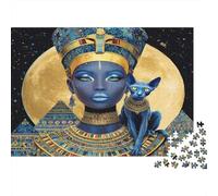 Reine égyptienne, Chat Sphinx 52x38cm/1000pcs Puzzles Adaptés Aux Adultes Et Aux Personnes Âgées De 14 Ans Et Plus