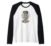 Reine égyptienne Cool Pharaon Nofretete Égypte Pharaon Manche Raglan