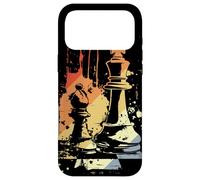 Reine et Roi d'échecs Streetart Coque pour iPhone 17 Pro Max