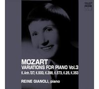REINE GIANOLI - Mozart:Variations for Piano V [Import Allemand]