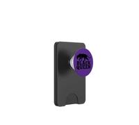 Reine Noire de la royauté Africaine PopSockets PopWallet pour MagSafe