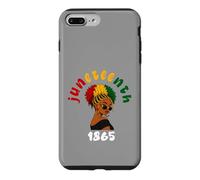Reine Noire du Mois de l'histoire de la liberté du 16 Juin 1865 Coque pour iPhone 7 Plus/8 Plus